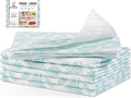 Cooyes Absorbent Refrigerator Liners, Non Slip Shelf Liner for Drawers & Kitchen Cabinets, Cloth Material Keep Produce Fresh Longer, Machine Washable, 17.7" * 24", 6 Pack by Cooyes