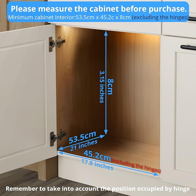 ZOINLIY Pull Out Cabinet Organizer, Slide Out Kitchen Organizers Storage | Heavy Duty Drawer Cupboard Storage Basket, Smooth Sliding, Chrome Finish - Image 2