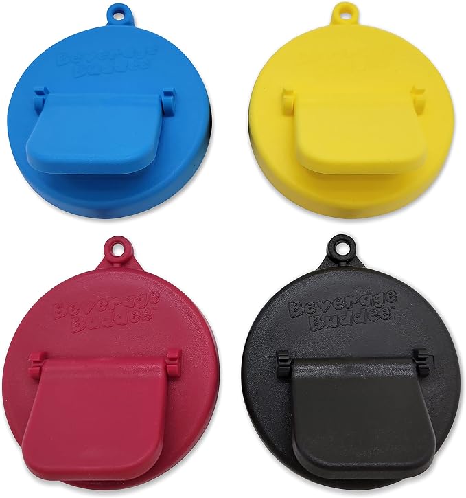 Can Cover, 4 Pack, Assorted Colors by Beverage+Buddee