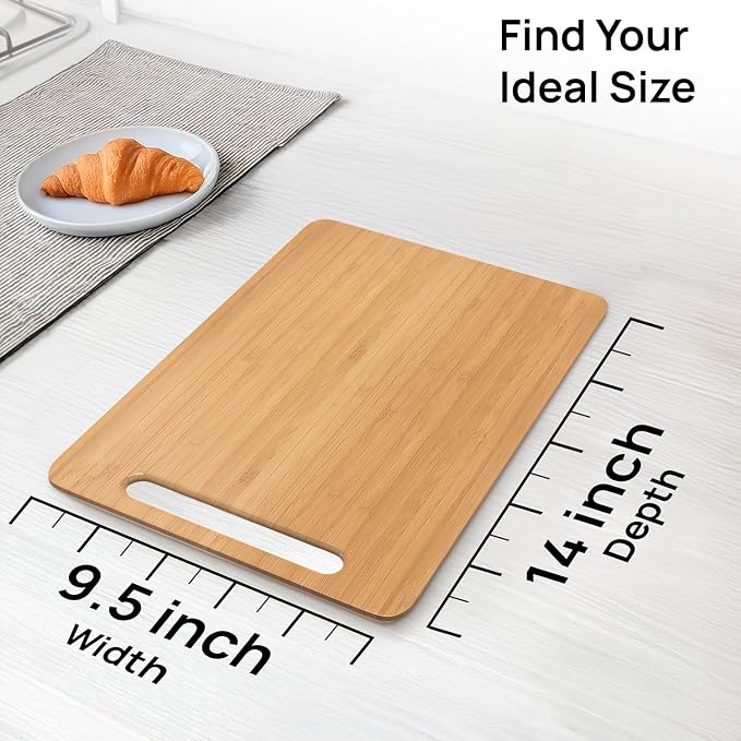 Ibyx Appliance Slider, Sliding Tray for Coffee Maker, 9.5 x 14 in, Natural | For Coffee Maker & Heavy Kitchen Appliances, Easy Slide, Made of Premium Bamboo, Space-Saving Kitchen Organizer 40lb Capacity - Image 2