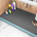 TigeJoy Under Sink Mats for Kitchen Waterproof 25" x 19", Cabinet Liner | Leak-Proof Silicone Mat Sink Protector, Kitchen Essentials Organizer and Storage,Boot or Shoe Tray, Pet Feeding Mat by TigeJoy