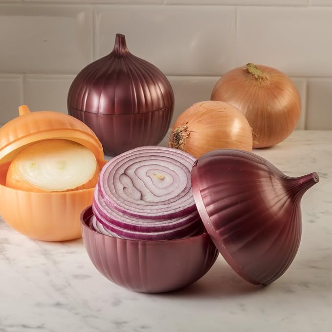 Hutzler Onion Saver, Yellow - Image 2
