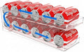 FIFO Rolling Soda Can Organizer for Fridge, Holds 12 Cans | Pop Can Organizer for Drink Beer Seltzer Soda Can Dispenser for Refrigerator 11.15oz 12oz Can Holder Storage Pantry Container by BingoHive