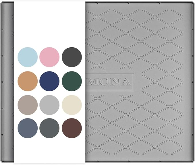 URMONA 25" x 19" Waterproof Silicone Mat in Multiple Sizes & Colors, Under Sink Mat for Kitchen & Bathroom, Pet Food Pad for Dogs & Cats, Kitchen Cabinet Liner, Multi-Purpose for Storage(Light Grey) by URMONA