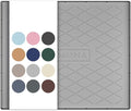 URMONA 25" x 19" Waterproof Silicone Mat in Multiple Sizes & Colors, Under Sink Mat for Kitchen & Bathroom, Pet Food Pad for Dogs & Cats, Kitchen Cabinet Liner, Multi-Purpose for Storage(Light Grey) by URMONA