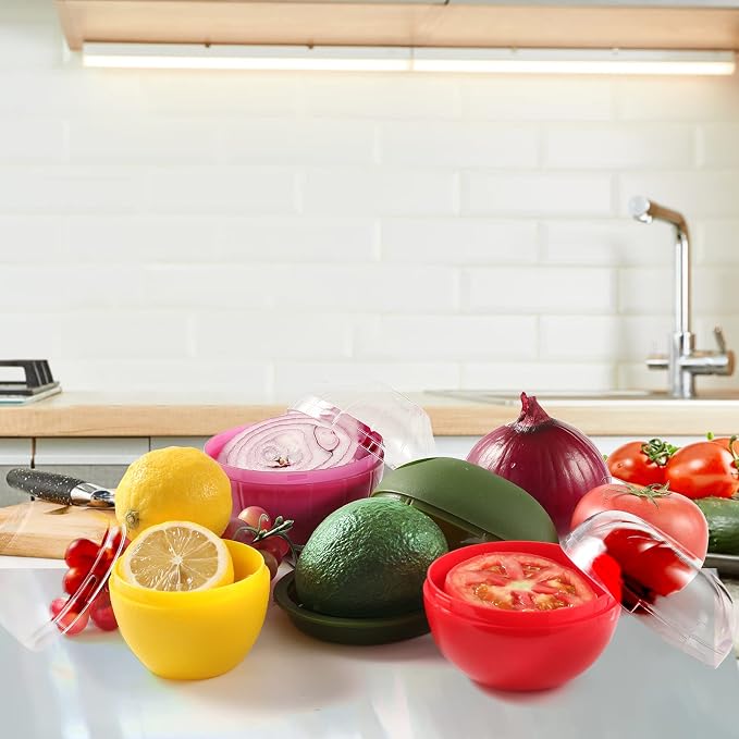 Avocado Storage Containers, Reusable Avocado Keeper for Fridge, Individual Avocado Saver Holder Organizer for Refrigerator to Keep Avocado Fresh - Image 6