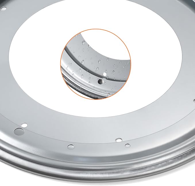 8-Inch Heavy Duty Lazy Susan Bearing, 400LB Capacity Zinc Plated Turntable Hardware, for Smooth Rotation in Kitchen Cabinet, DIY Projects, Serving Tray Base (1-Pc) - Image 5