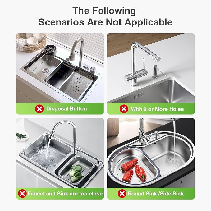 Premium Stone Faucet Mat for Kitchen Sink, 23.6" x 4" Dark Gray | Quick Drying & Water Absorbent, Sink Splash Guard Tray for Prevents Moisture Buildup - Image 9