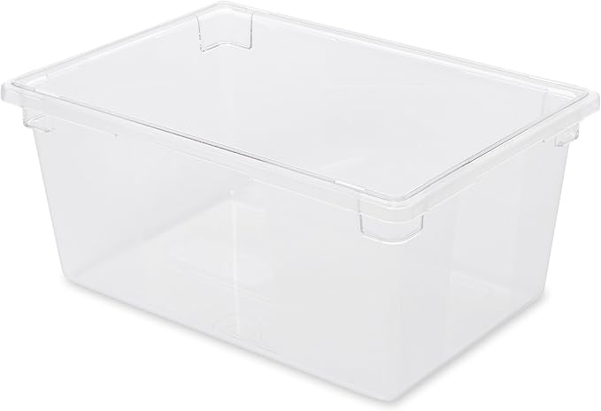 Rubbermaid Commercial Products Polycarbonate Food Storage Box/Tote, 16.5 Gallon, Clear, for Restaurant/Kitchen/Cafeteria - Image 3