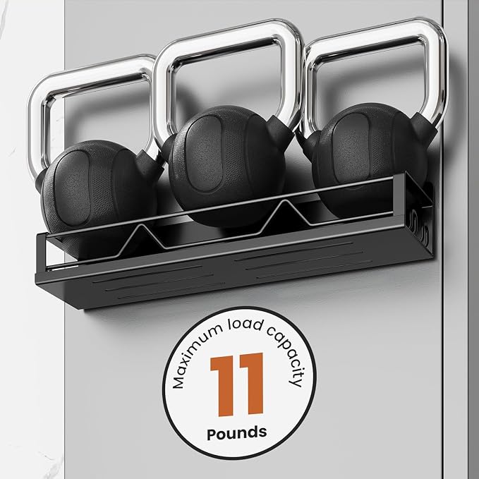 Mystozer 16.9 Inch Wide Large Capacity Magnetic Spice Rack for Refrigerator,6 Pack Metal Fridge Shelf Spice Rack Organizer Refrigerator Organizer Kitchen Spice Organizer Spice Storage(Black) - Image 4