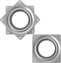 2 Pack 4" Lazy Susan Turntable 300 LBS pounds Steel Ball Bearing Rotating Tray Strong Sturdy Table Cabinet Low Profile by HSTECH