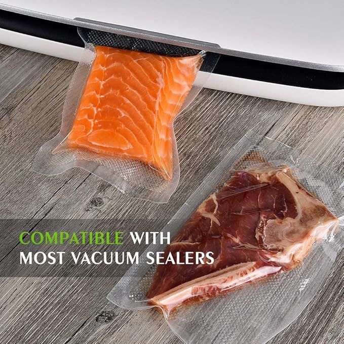 Vacuum Sealer Bags, 6 Rolls 11"x20', 120Feet | Commercial Grade, BPA Free, Customized Size, Sous Vide Cooking, Puncture Prevention, Kitchen Essentials, Kitchen Gadgets - Image 4