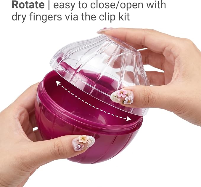 Onion Keeper Onion Storage Containers Onions Tomato Saver Reusable Tomato Lemon Holder Fruit Storages Box Freshness Saver Keepers with Transparent lid for Fridge Vegetable Fruits Onions Stays Fresh - Image 5