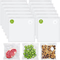 FEPPO Vacuum Sealer Bags for Food,15 PCS 8.3"×8.7" & 15 PCS 10.2"×11" Reusable Vacuum Seal Bags with Air Valve for Food Storage, Ideal for Freshness Preservation by FEPPO