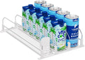Puricon Drink Organizer for Fridge, Soda Can Organizer -3 Rows, White | Self-Pushing Spring-Loaded Drink Dispenser for Refrigerator, Holds Soda, Beer & Water Bottles Neatly in Rows by Puricon