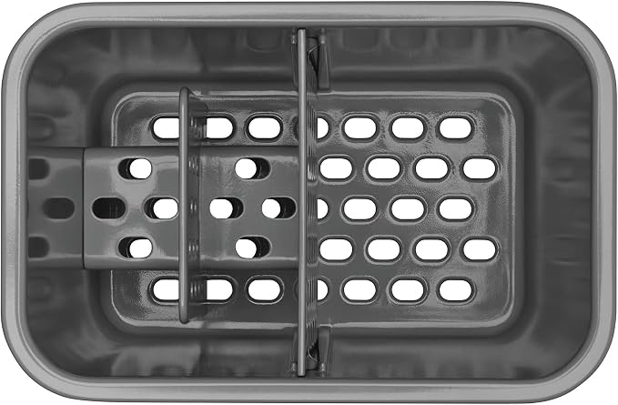 OXO Good Grips Stainless Steel Sink Organizer Caddy & Sponge Holder | Holds Sponge, Soap, And Scrubbers, Rust-Resistant Steel, Drains Easily, Kitchen Sink Caddy, Countertop Organizer - Image 10