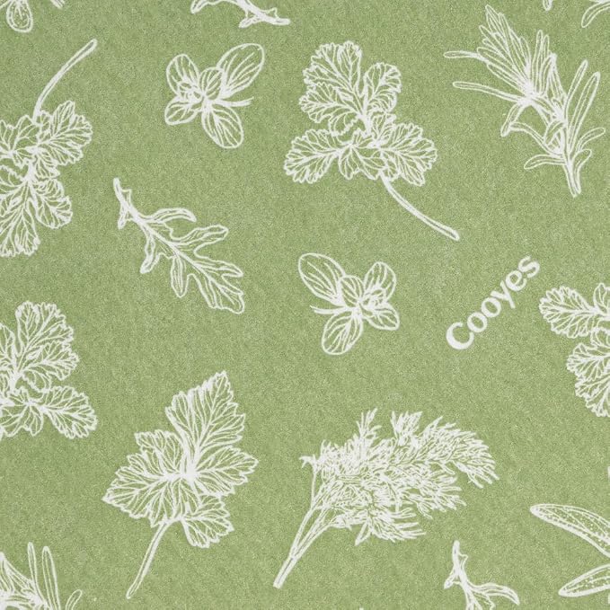 Cooyes Large Fridge Liners for Refrigerator, 17.7" × 24", Drawer & Shelf Liners for Kitchen Cabinets Non-Adhesive, Breathable Cloth Material, Non-Slip, Keep Produce Fresh Longer, Sage Green - Image 3