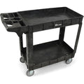 Simpli-Magic Simpli-Magic Rolling Utility Cart on Wheels, Heavy Duty with Ergonomic Handle, Deep Shelfs for Garage, Warehouse, Workshop, 600-Pound Capacity 40x33x17-Inch by Simpli-Magic