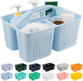 Tiawudi Portable Shower Caddy, Caddy Organizer with Handle, Plastic Shower Basket Hold Soap, Shampoo, Hair Supplies and Beauty Products, Cleaning Supplies Organizer for Home, Dorm, Shelf and Cabinet by Tiawudi