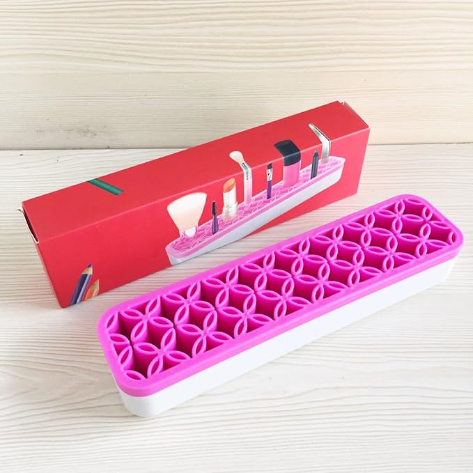 Desktop Organizers ,Cosmetic Storage Box& Desktop Storage Box Pink - Image 8