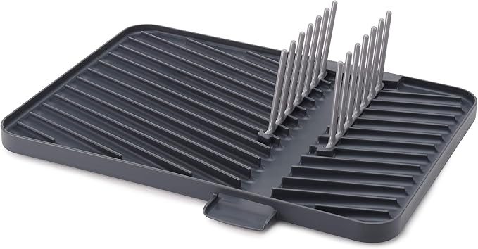 Joseph Joseph Flip-Up Drain Board with Foldable Dish Rack, One-size, Gray by Unknown