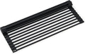 Kraus Multipurpose Workstation Sink Roll-Up Dish Drying Rack, Colander and Trivet in Black, KRM-11BL by Unknown