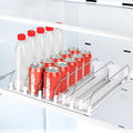 Drink Organizer for Fridge,Soda Can Organizer,Drink Dispenser for Fridge,Refrigerator Organizers and Storage Water Bottle Organizer,Holds up to 25 Cans,5 Row by GreatStuffandSmallPrice