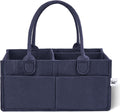 Mr. Pen- Baby Diaper Caddy Organizer, Navy Blue | Nursery Storage Bin and Car Organizer for Diapers and Baby Wipes by MrPen