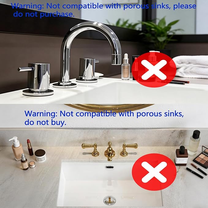Kitchen Sink Splash Guard Gen2-30" x 6'' Silicone Sink Mat Splash Guard fit for Countertop, Bathroom,Farmhouse,RV by EBIGIC (Grey) - Image 8