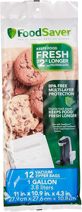 FoodSaver 1-Gallon Vacuum Zipper Bags by Unknown