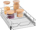 FOHERE Pull Out Cabinet Organizer 11.6" x 21" D Heavy Duty Pull Out Drawers | Smooth Sliding Under Cabinet Shelves for Pots and Pans, Slide Out Drawers For Kitchen Organizers and Storage, for Pantry by HOME