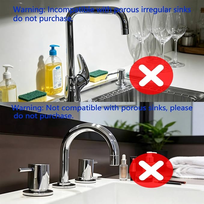 Silicone Sink Mat Splash Guard-17" x 6'' Sink Splash Guard,Kitchen Sink Accessories fit for Countertop, Bathroom,Farmhouse,RV by EBIGIC (Off-white) - Image 7