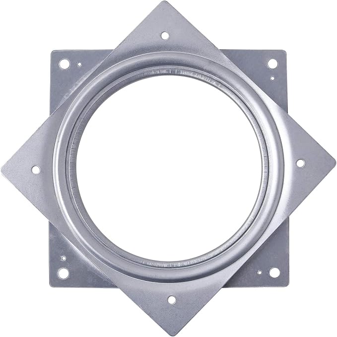 6" Lazy Susan Turntable 500 LBS pounds Steel Ball Bearing Rotating Tray Strong Sturdy Table Cabinet Low Profile by HSTECH