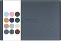 URMONA 31" x 22" Waterproof Silicone Mat in Multiple Sizes & Colors, Under Sink Mat for Kitchen & Bathroom, Pet Food Pad for Dogs & Cats, Kitchen Cabinet Liner, Multi-Purpose for Storage(Dark Grey) by URMONA