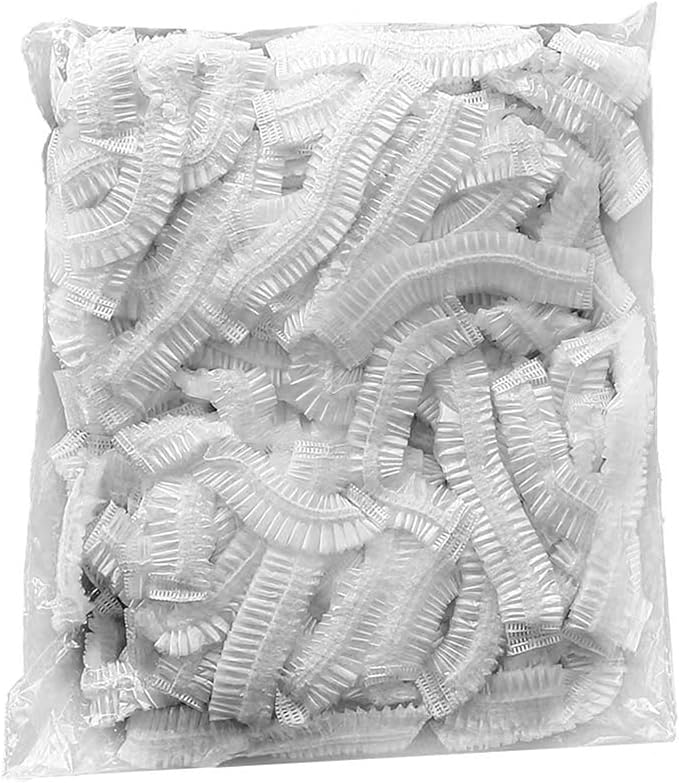 Fresh Keeping Bags 100pcs, Bowl Covers Elastic, Plastic Bowl Covers Elastic Reusable, Stretch Lids for Bowls and Food Covers by GYLCTOM
