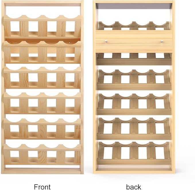 MYOYAY 6-Tier 24 Holes Spray Paint Can Rack, Wall Mount Storage Holder | Spray Bottle Organizer for Garage, Workshop & Craft Room, Space-Saving Paint Can Storage Rack with Easy Access Display - Image 7