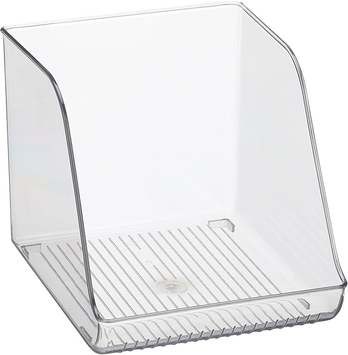 iDesign Plastic Water Bottle Organizer for Fridge, Clear, 2-Pack | Bottle Holder, For Kitchen and Pantry - Image 8