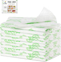 Cooyes 12 Pack Refrigerator Shelf Liners for French Door Fridge, 17.7" × 36" Extra Large, Non-Slip Fridge Mats Machine Washable, Refrigerator Drawer Liner for Glass Shelves Kitchen Cabinet by Cooyes