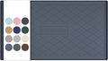 URMONA 40" x 22" Waterproof Silicone Mat in Multiple Sizes & Colors, Under Sink Mat for Kitchen & Bathroom, Pet Food Pad for Dogs & Cats, Kitchen Cabinet Liner, Multi-Purpose for Storage(Dark Grey) by URMONA