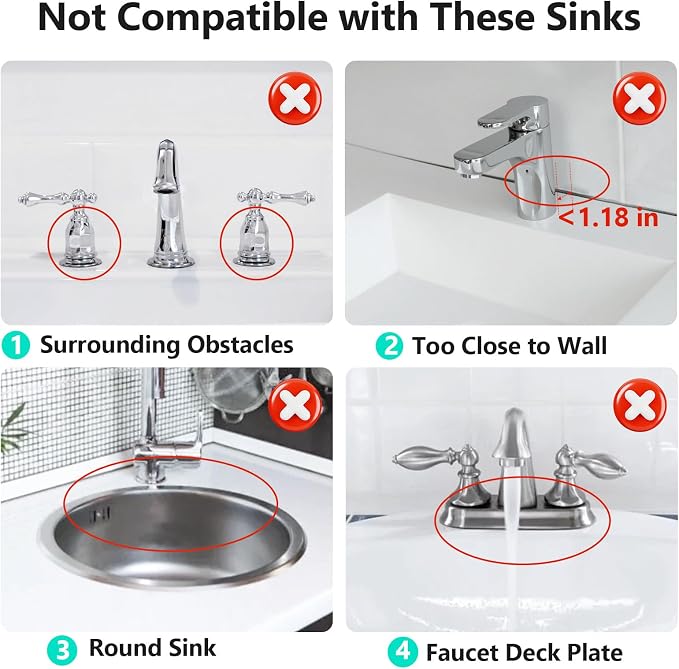 24 Inch Longer Faucet Mat for Kitchen Sink [5°Slope Fast Self-draining]Bathroom Kitchen Sink Splash Guard Silicone Sink Faucet Mat Splash Guard Kitchen Sink Area Tidy Splash Faucet Guard Draining Mat - Image 4