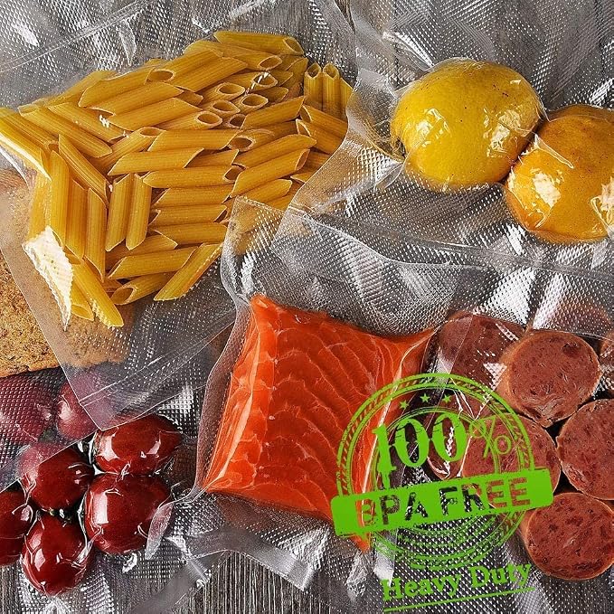 Vacuum Sealer Bags 3 Rolls 11"x20' Freezer Bags | Commercial Grade, BPA Free, Customized Size, Sous Vide Cooking, Puncture Prevention, Kitchen Essentials, Kitchen Gadgets - Image 6