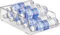 iDesign Water Bottle Organizer | For Fridge or Pantry, Clear, Made in USA by iDesign