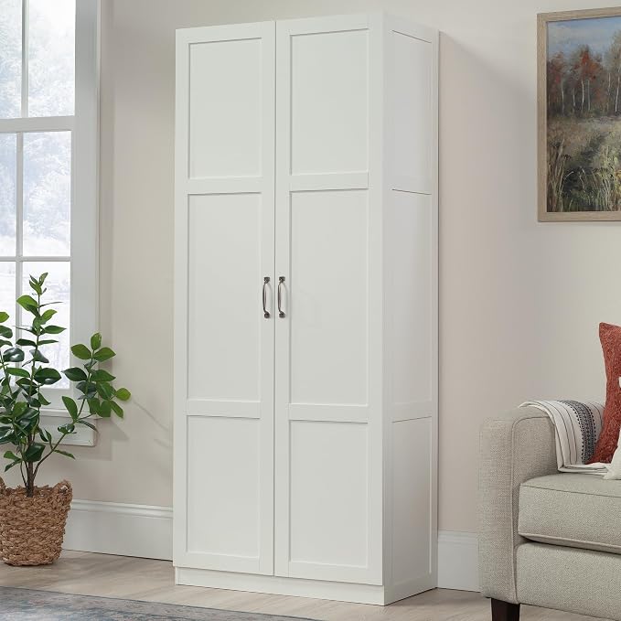 Sauder Select Storage Cabinet/ Pantry cabinets, White finish - Image 2