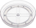 Amazon Basics Clear Rotating Lazy Susan Turntable Organizer for Condiments, 9-Inch, 2-Pack by AmazonBasics