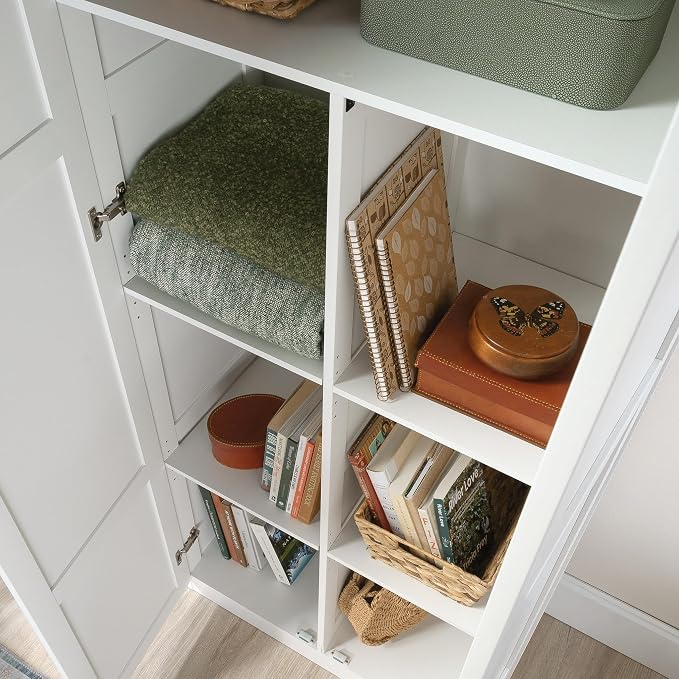 Sauder Select Storage Cabinet/ Pantry cabinets, White finish - Image 5