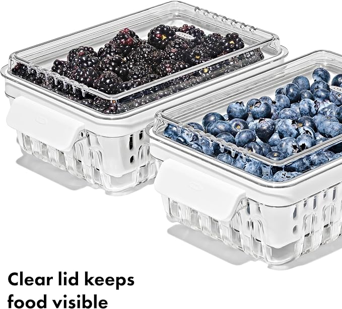 OXO Good Grips Produce Saver - Berry Keeper 2-Piece Set - Image 3