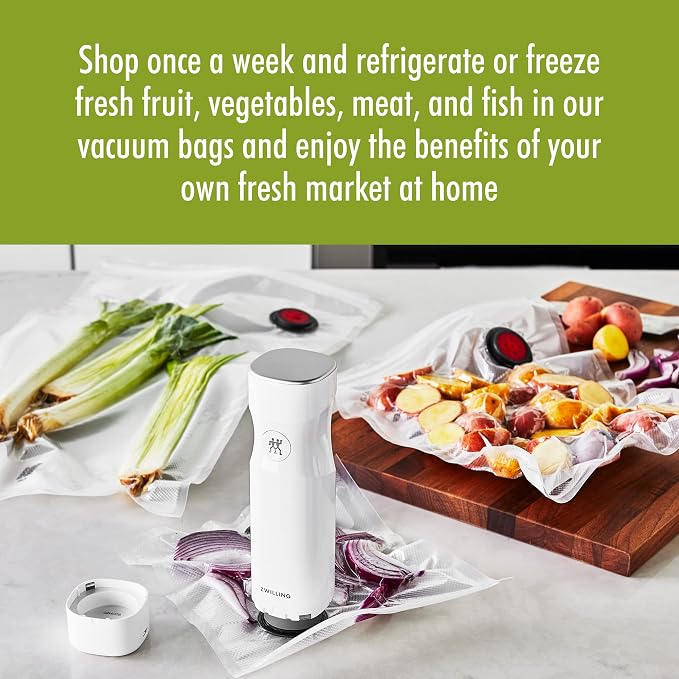 ZWILLING Fresh & Save 4-pc Vacuum Sealer Bag Starter Set - Image 2