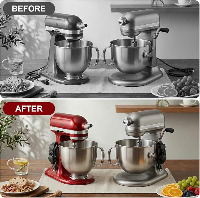 2026 Upgraded Cord Organizer for Appliances | 6PCS Kitchen Cord Keeper with Larger Capacity and Sticking Area, Bendable Cord Wrapper Holder for Coffee Maker, Blender... - Image 2