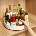 11.8" Lazy Susan Organizer for Cabinet, Turntable Spice Rack with Non-Slip Base & Raised Lip, Pantry Organization and Storage, Kitchen, Fridge, Makeup Vanity, Bathroom Countertop, Under Sink by LumiHom