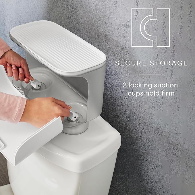 YouCopia HideAway Toilet Cabinet, Over Toilet Bathroom Storage Organizer - Image 3